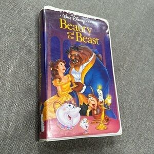 Disney‎ Beauty and the Beast VHS movie tape